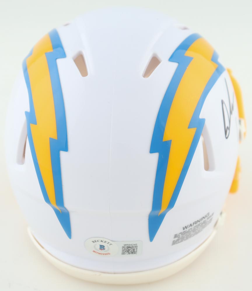 Quentin Johnston Signed Chargers Speed Mini Helmet (Beckett) at PristineAuction.com Quentin Johnston Signed Chargers Speed Mini Helmet (Beckett) at PristineAuction.com