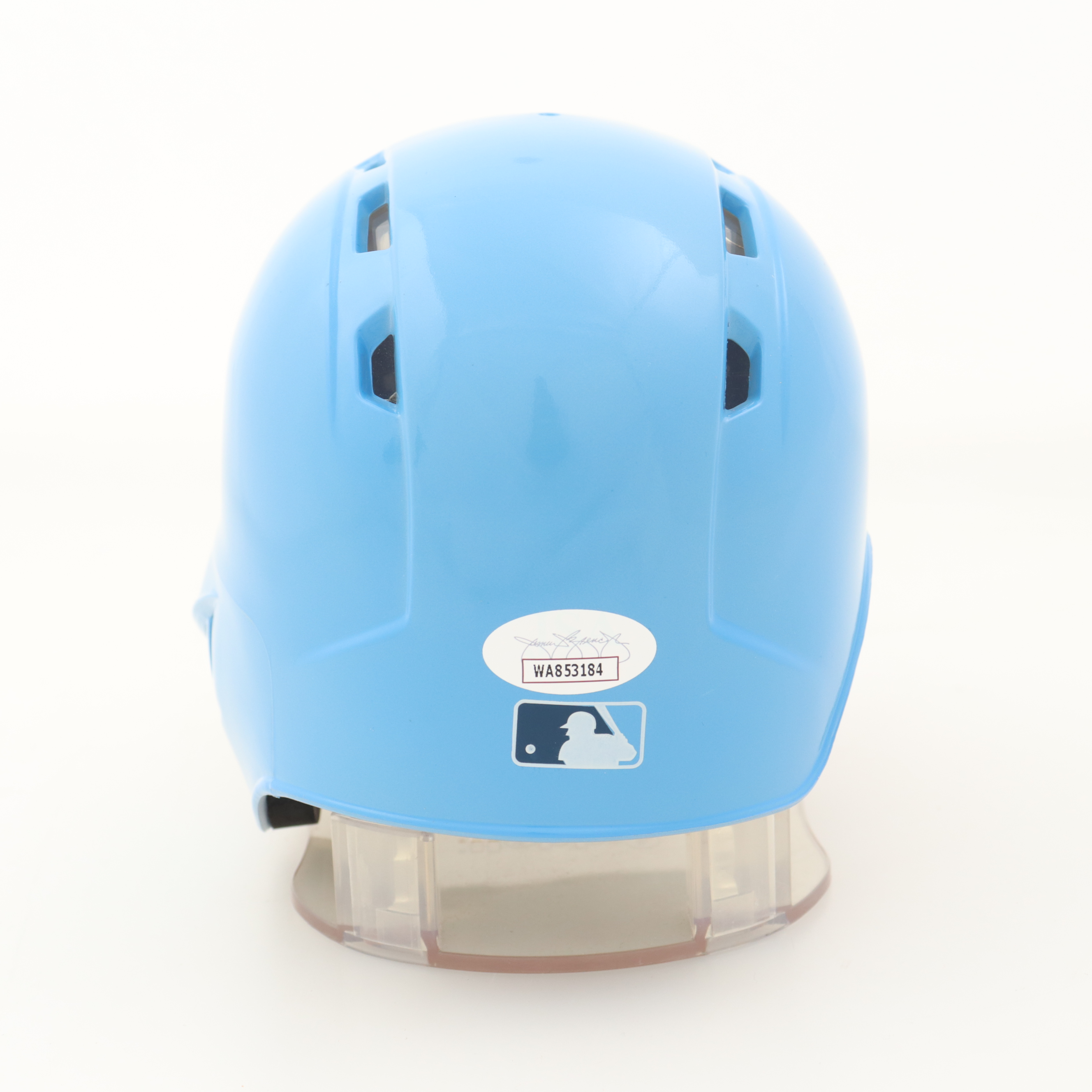 Wander Franco Signed Rays Mini Batting Helmet (JSA) at PristineAuction.com Wander Franco Signed Rays Mini Batting Helmet (JSA) at PristineAuction.com