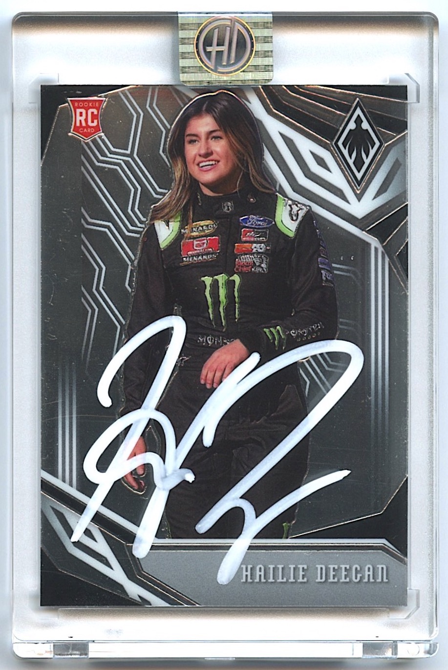 Hailie Deegan Signed 2020 Panini Phoenix #1 RC (Deegan COA) at PristineAuction.com Hailie Deegan Signed 2020 Panini Phoenix #1 RC (Deegan COA) at PristineAuction.com