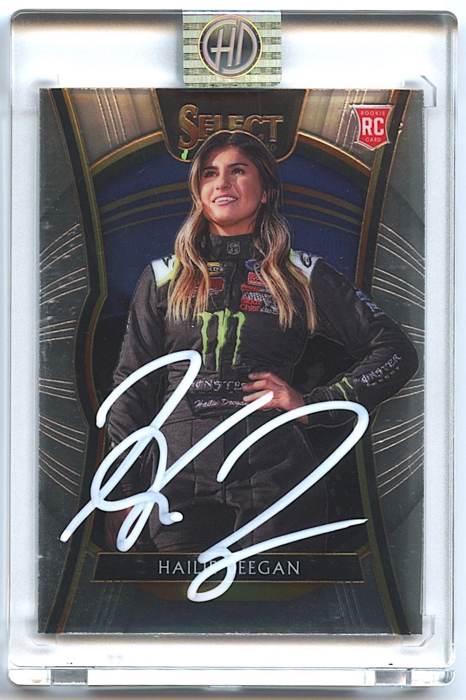 Hailie Deegan Signed 2020 Select #1 RC (Deegan COA) at PristineAuction.com Hailie Deegan Signed 2020 Select #1 RC (Deegan COA) at PristineAuction.com
