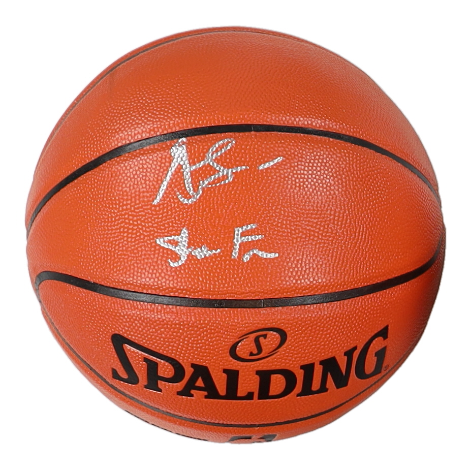 Steve Francis Signed Basketball Inscribed "Stevie Franchise" (Beckett) at PristineAuction.com Steve Francis Signed Basketball Inscribed "Stevie Franchise" (Beckett) at PristineAuction.com
