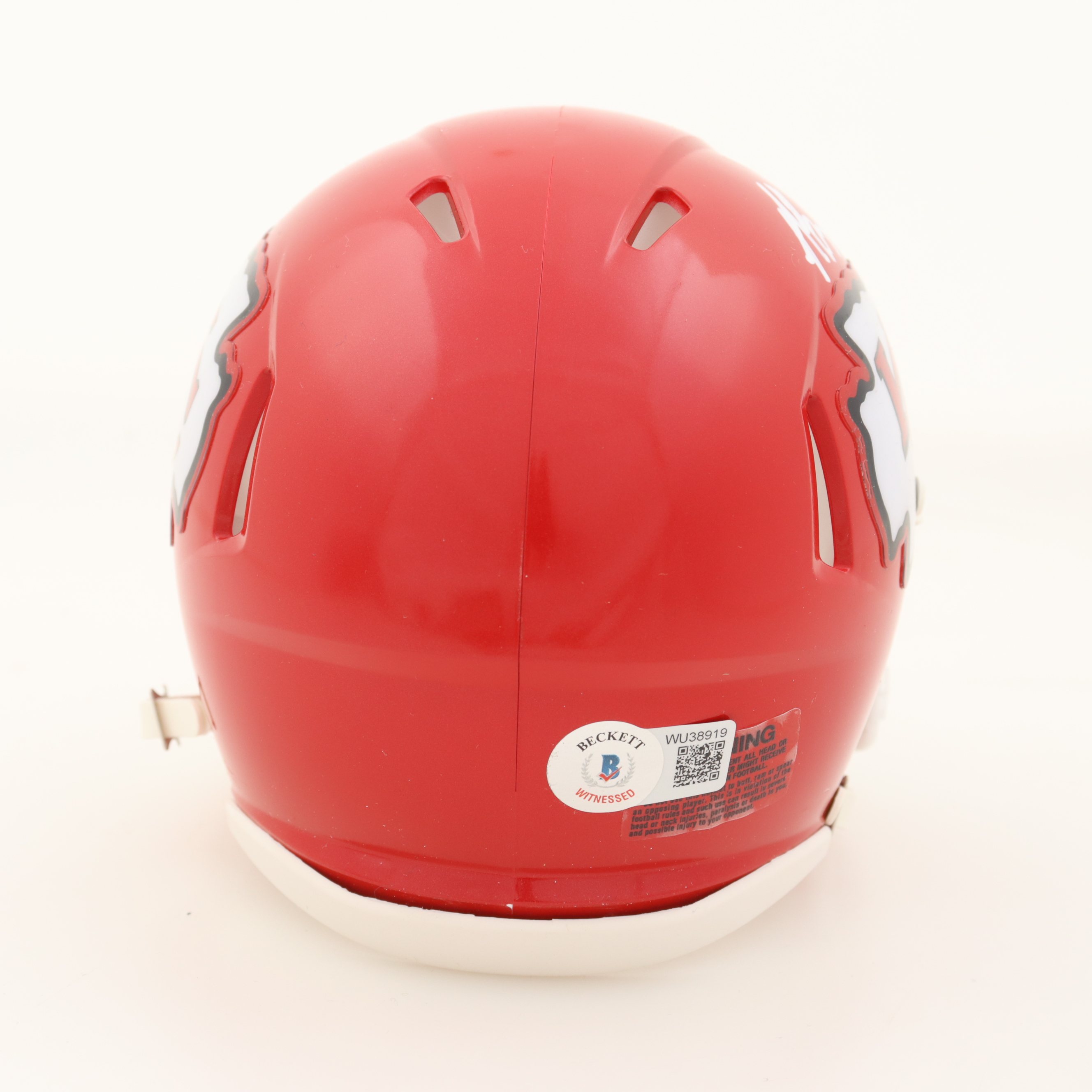 Nick Bolton Signed Chiefs Speed Mini Helmet (Beckett) at PristineAuction.com Nick Bolton Signed Chiefs Speed Mini Helmet (Beckett) at PristineAuction.com