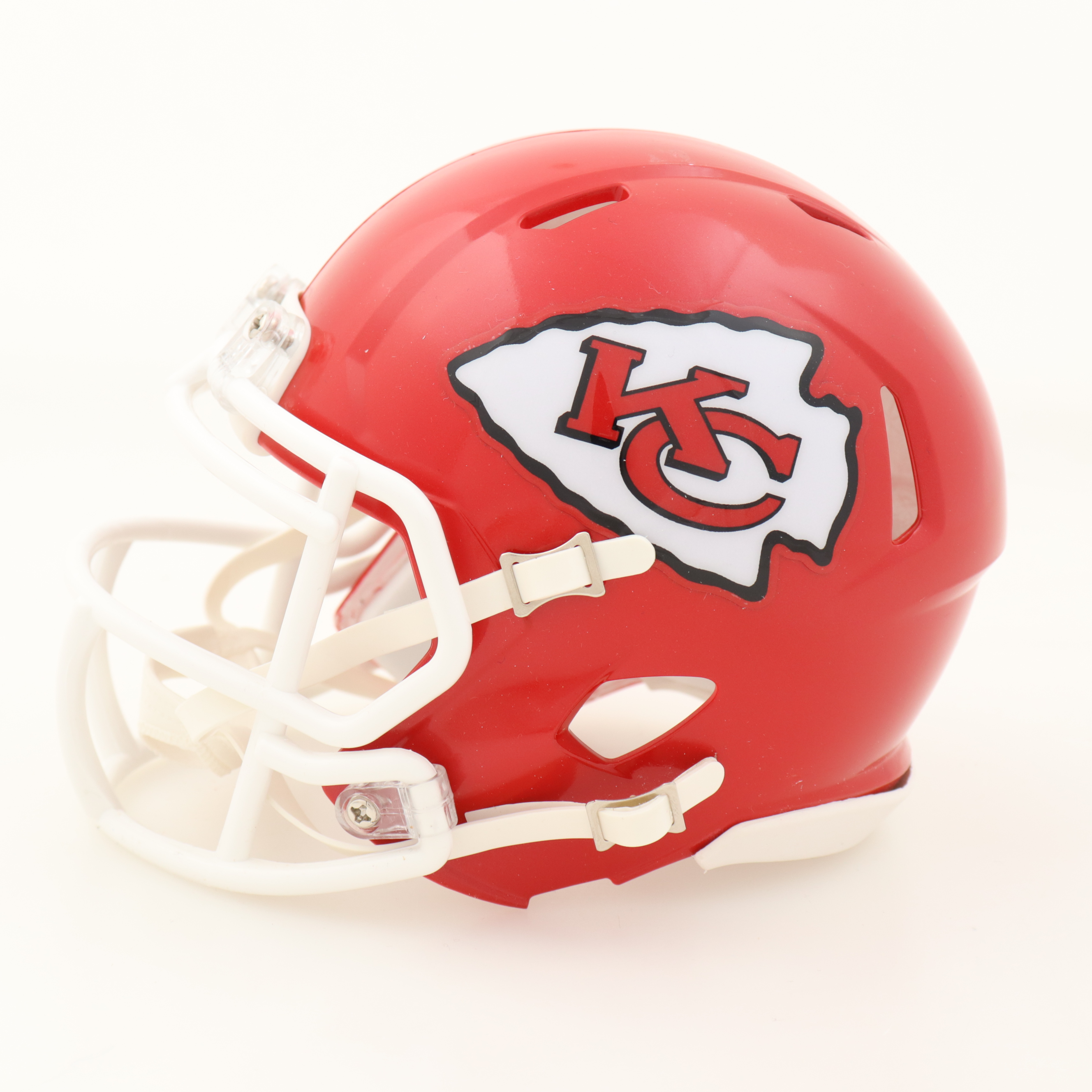 Nick Bolton Signed Chiefs Speed Mini Helmet (Beckett) at PristineAuction.com Nick Bolton Signed Chiefs Speed Mini Helmet (Beckett) at PristineAuction.com