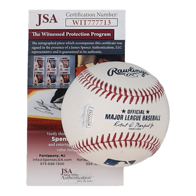 Dwight "Doc" Gooden Signed OML Baseball with Multiple Inscriptions (JSA) at PristineAuction.com Dwight "Doc" Gooden Signed OML Baseball with Multiple Inscriptions (JSA) at PristineAuction.com