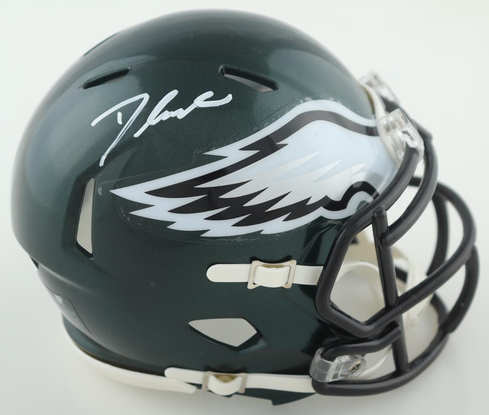 D'Andre Swift Signed Eagles Speed Mini Helmet (JSA) at PristineAuction.com D'Andre Swift Signed Eagles Speed Mini Helmet (JSA) at PristineAuction.com
