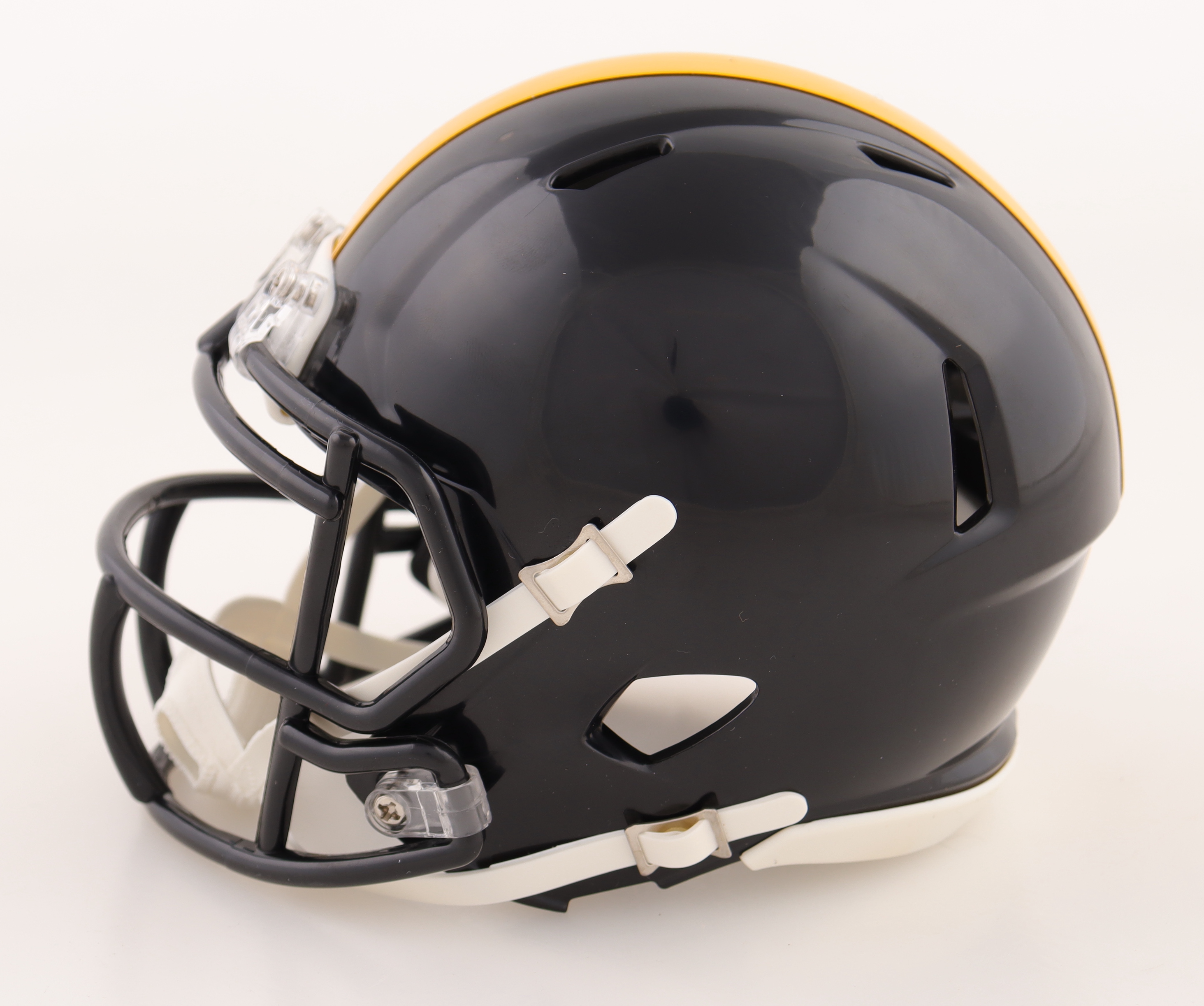 Rocky Bleier Signed Steelers Mini Helmet Inscribed "4X SB Champs" (Beckett) at PristineAuction.com Rocky Bleier Signed Steelers Mini Helmet Inscribed "4X SB Champs" (Beckett) at PristineAuction.com