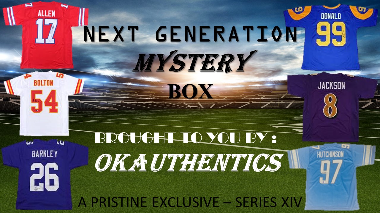 OKAUTHENTICS Next Generation Mystery Box - Series XIV at PristineAuction.com OKAUTHENTICS Next Generation Mystery Box - Series XIV at PristineAuction.com