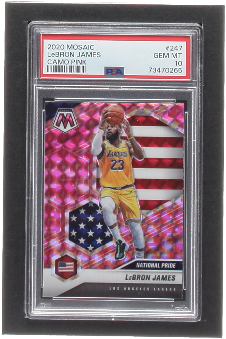 Panini Lebron MVP pink camo PSA10 【公式通販】
