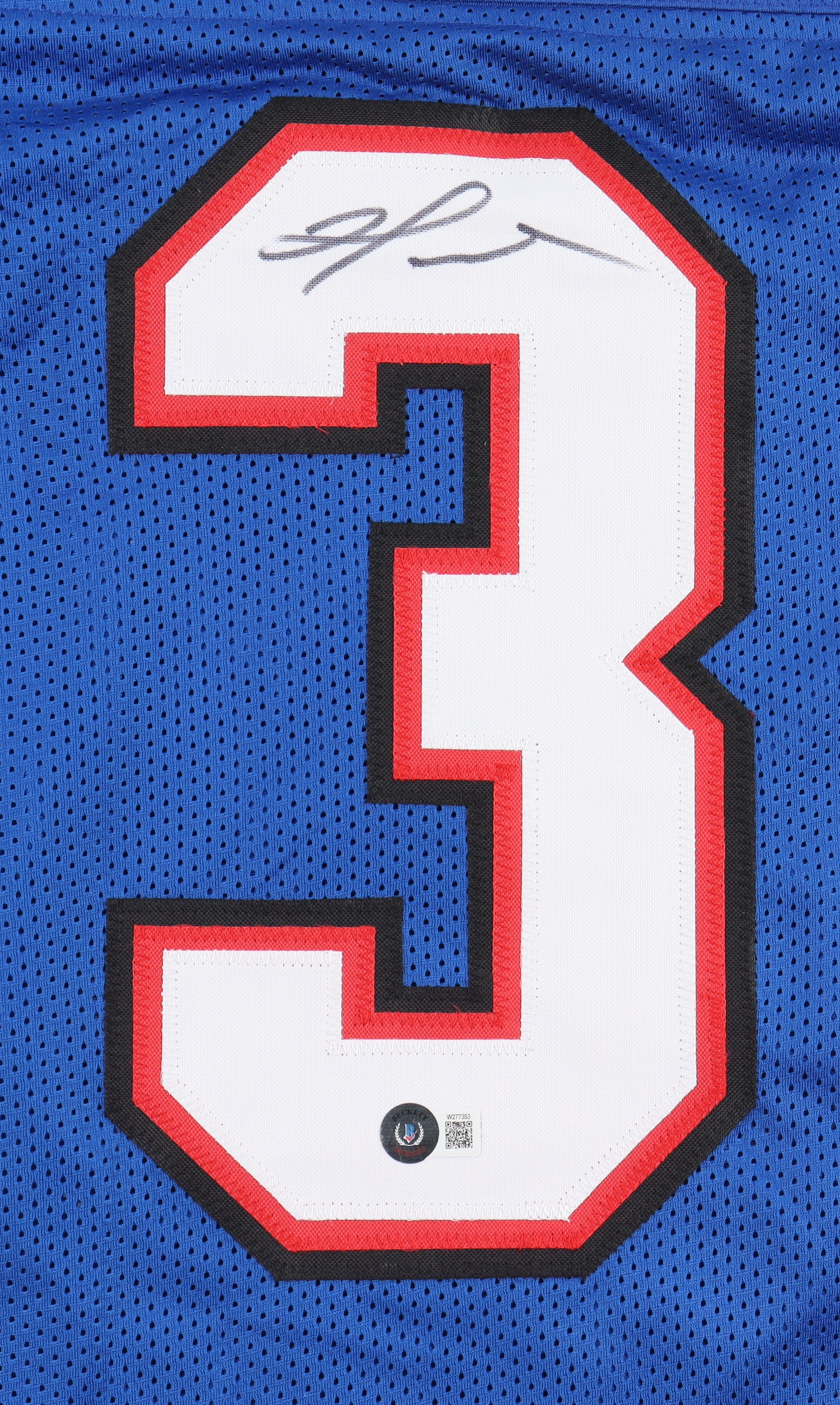 Damar Hamlin Signed Jersey (Beckett) at PristineAuction.com Damar Hamlin Signed Jersey (Beckett) at PristineAuction.com