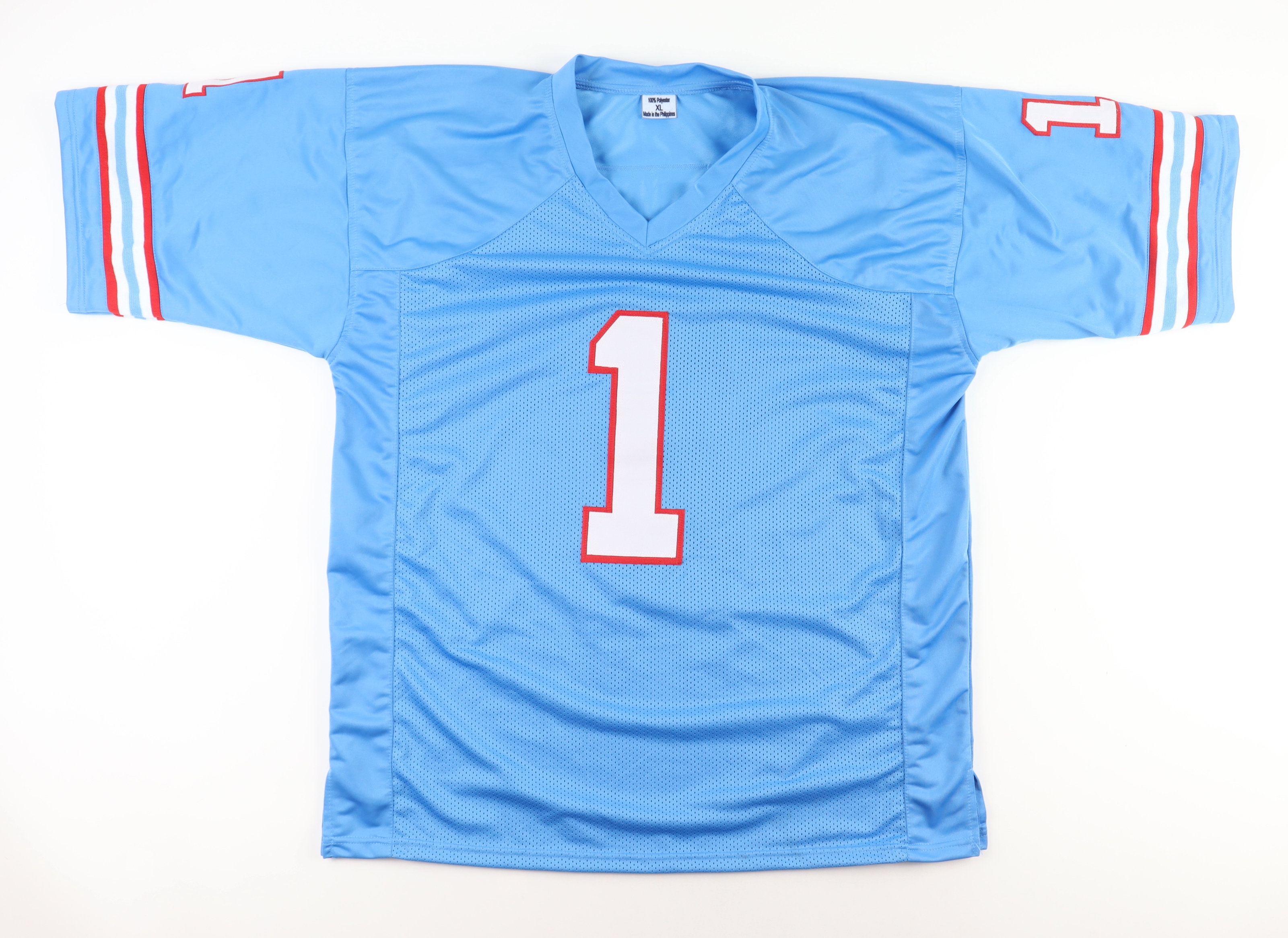 Warren Moon Signed Jersey Inscribed "HOF 06" (Beckett) at PristineAuction.com Warren Moon Signed Jersey Inscribed "HOF 06" (Beckett) at PristineAuction.com