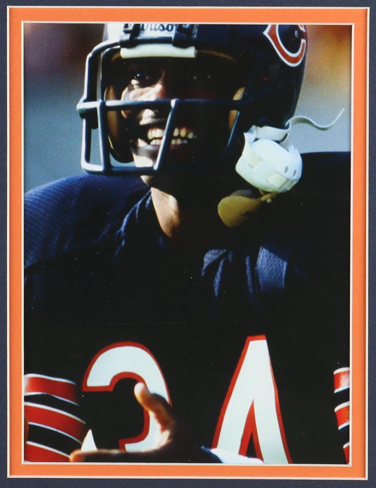 Walter Payton Signed Bears Custom Framed Cut Display with Jersey & (2) Pins (PSA) at PristineAuction.com Walter Payton Signed Bears Custom Framed Cut Display with Jersey & (2) Pins (PSA) at PristineAuction.com