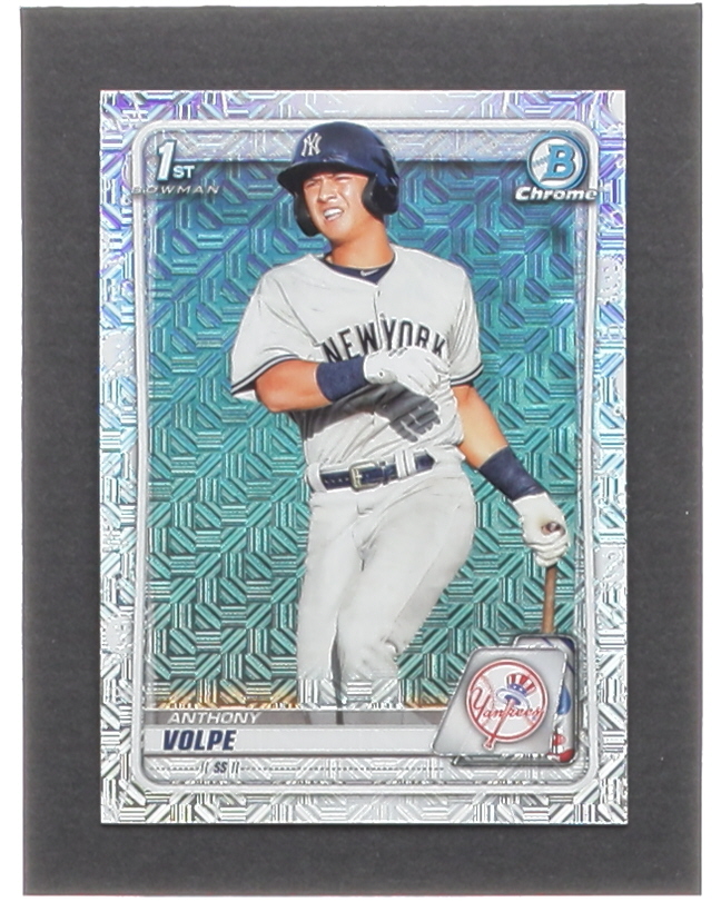 Anthony Volpe 2020 Bowman Chrome Mega Box Prospects Refractors #BCP139 at PristineAuction.com Anthony Volpe 2020 Bowman Chrome Mega Box Prospects Refractors #BCP139 at PristineAuction.com