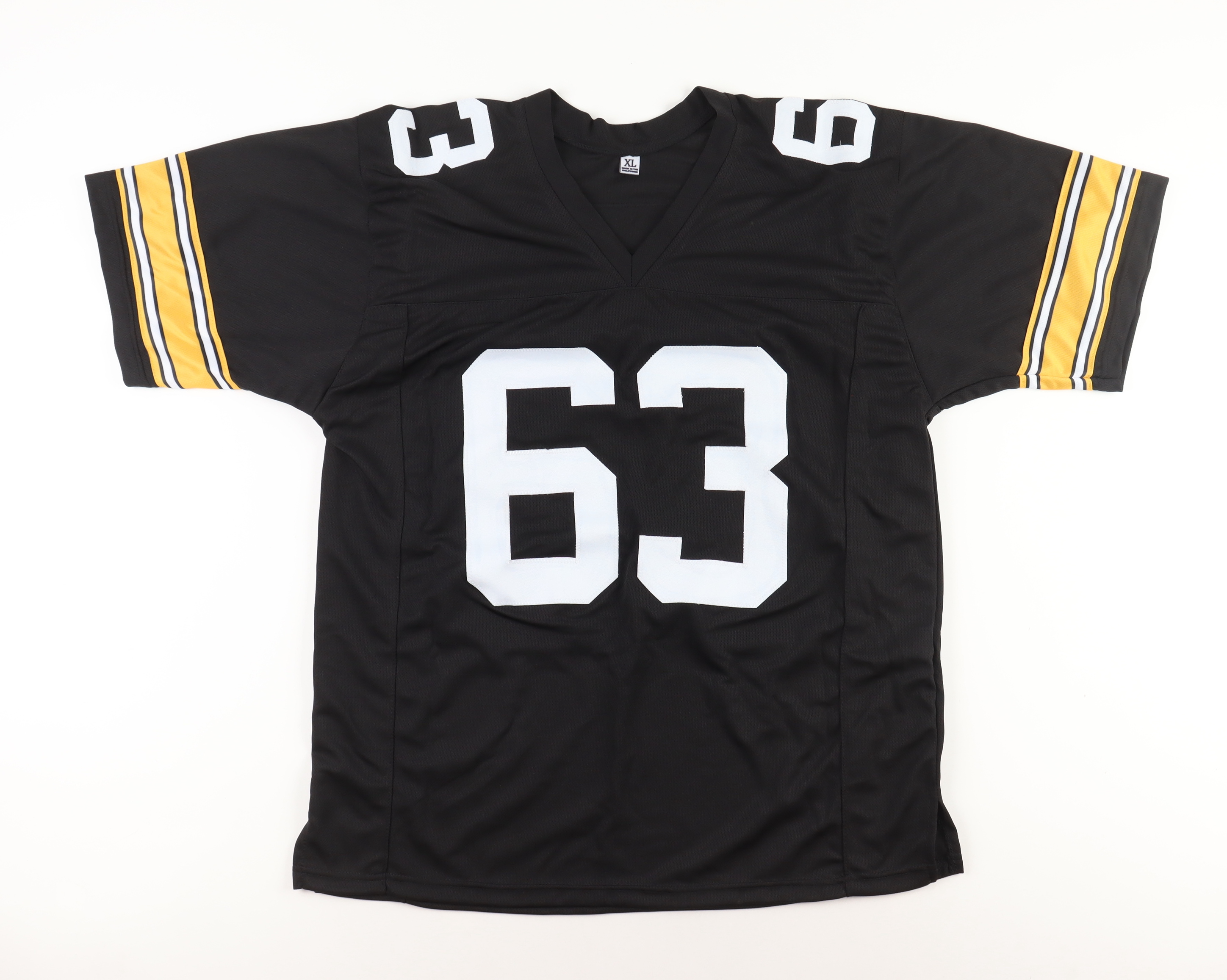 Dermontti Dawson Signed Jersey Inscribed "HOF 12" (Schwartz) at PristineAuction.com Dermontti Dawson Signed Jersey Inscribed "HOF 12" (Schwartz) at PristineAuction.com