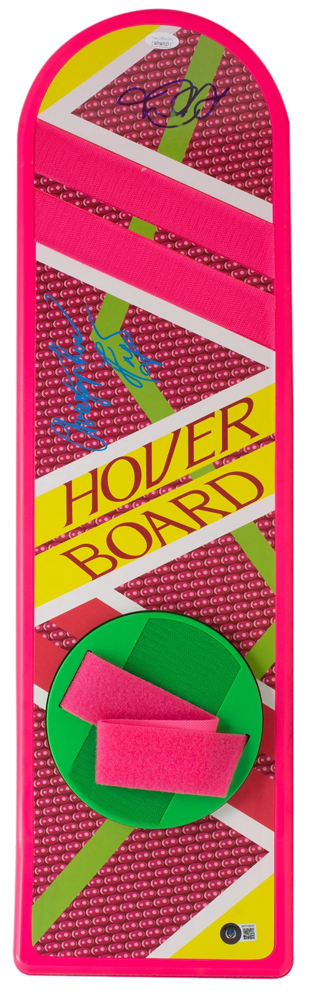 Michael J. Fox & Christopher Lloyd Signed "Back to the Future" Replica Hover Board (JSA & Beckett) at PristineAuction.com Michael J. Fox & Christopher Lloyd Signed "Back to the Future" Replica Hover Board (JSA & Beckett) at PristineAuction.com