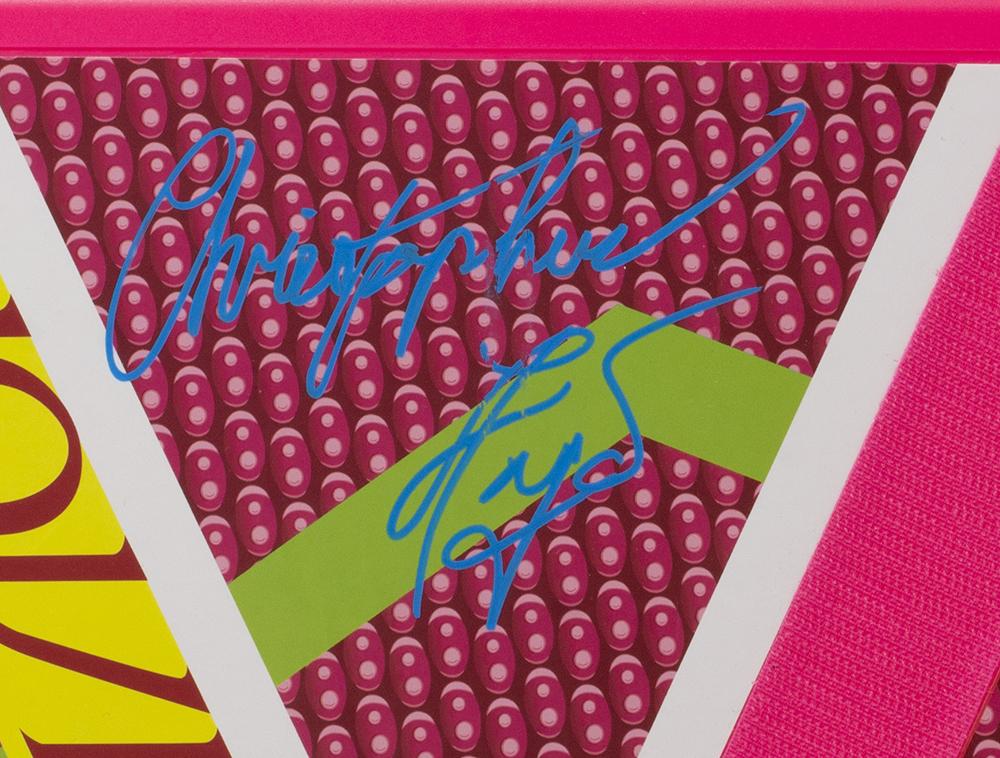 Michael J. Fox & Christopher Lloyd Signed "Back to the Future" Replica Hover Board (JSA & Beckett) at PristineAuction.com Michael J. Fox & Christopher Lloyd Signed "Back to the Future" Replica Hover Board (JSA & Beckett) at PristineAuction.com