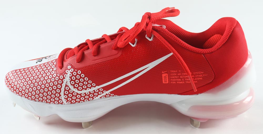 Sandy Alcantara Signed Nike Baseball Cleat (Beckett) at PristineAuction.com Sandy Alcantara Signed Nike Baseball Cleat (Beckett) at PristineAuction.com