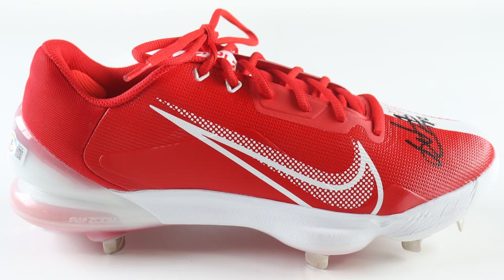 Sandy Alcantara Signed Nike Baseball Cleat (Beckett) at PristineAuction.com Sandy Alcantara Signed Nike Baseball Cleat (Beckett) at PristineAuction.com