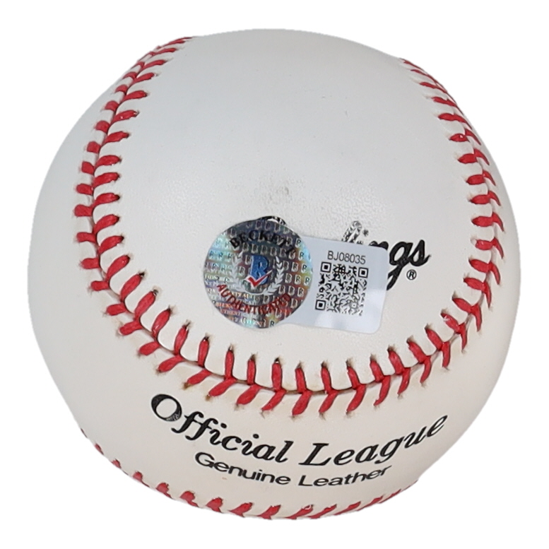 Danny Ainge Signed OL Baseball (Beckett) at PristineAuction.com Danny Ainge Signed OL Baseball (Beckett) at PristineAuction.com