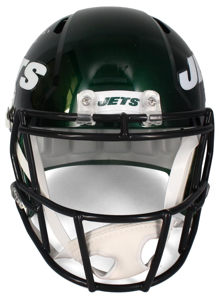 Ahmad "Sauce" Gardner Signed Jets Full Size Speed Helmet Inscribed