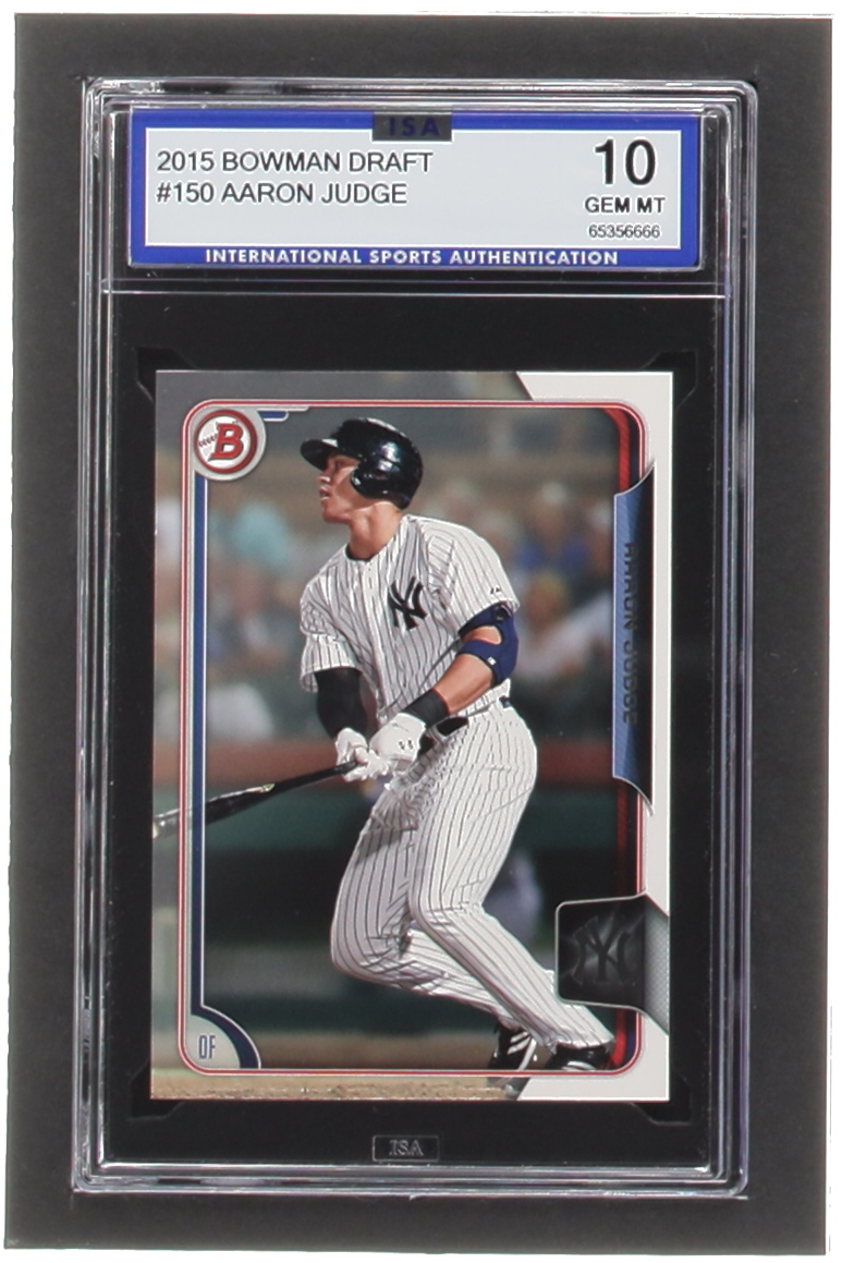 Aaron Judge 2015 Bowman Draft #150 RC (ISA 10) at PristineAuction.com Aaron Judge 2015 Bowman Draft #150 RC (ISA 10) at PristineAuction.com