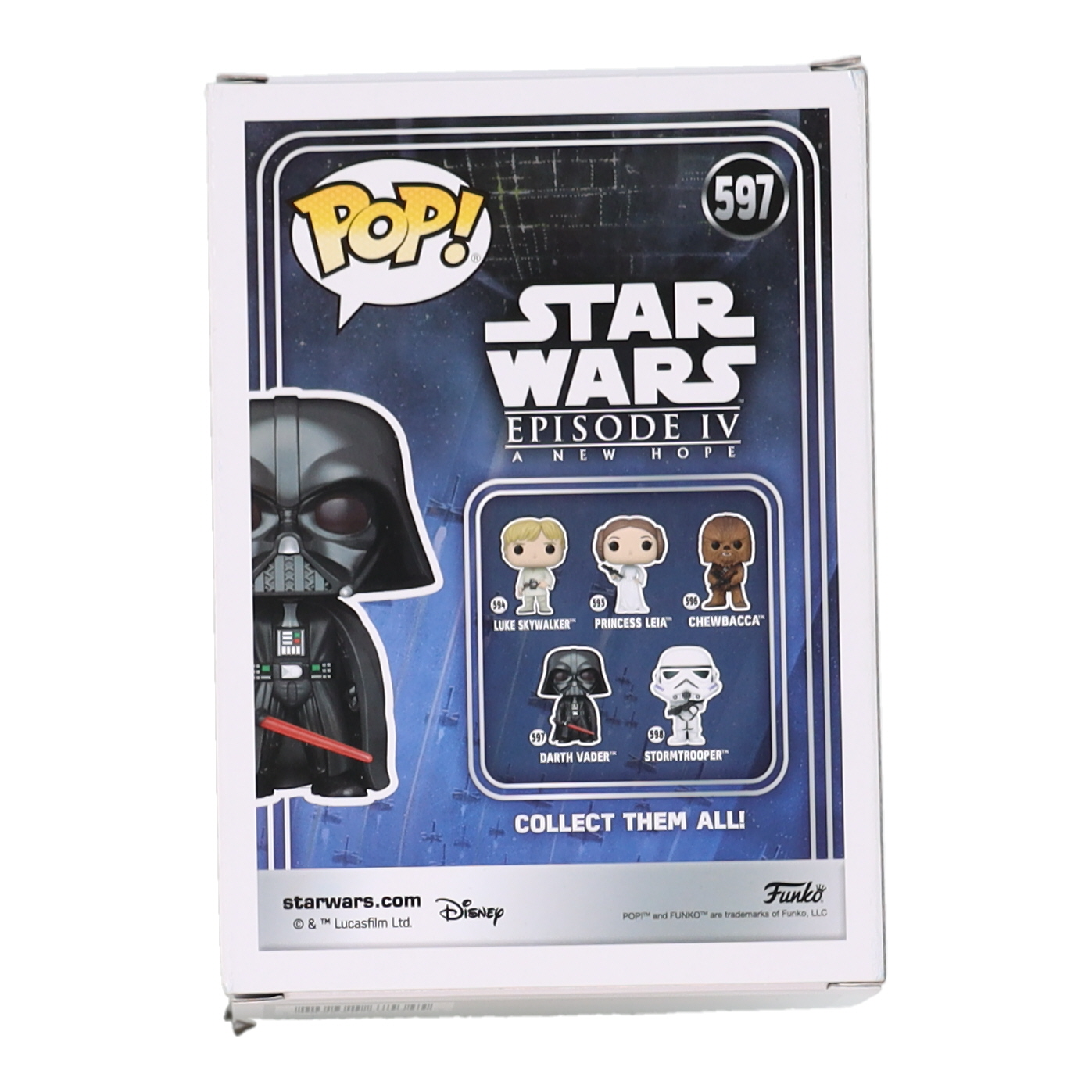 Hayden Christensen Signed "Star Wars" #597 Darth Vader Funko Pop! Vinyl Figure (Beckett) at PristineAuction.com Hayden Christensen Signed "Star Wars" #597 Darth Vader Funko Pop! Vinyl Figure (Beckett) at PristineAuction.com