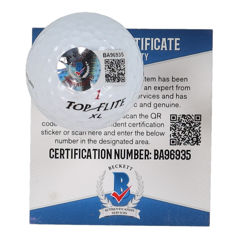 David Duval Signed Golf Ball (Beckett) at PristineAuction.com David Duval Signed Golf Ball (Beckett) at PristineAuction.com