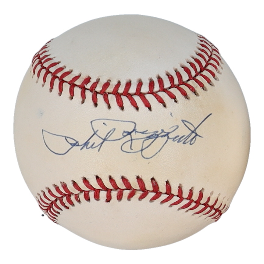 Phil Rizzuto Signed OAL Baseball (JSA) at PristineAuction.com Phil Rizzuto Signed OAL Baseball (JSA) at PristineAuction.com