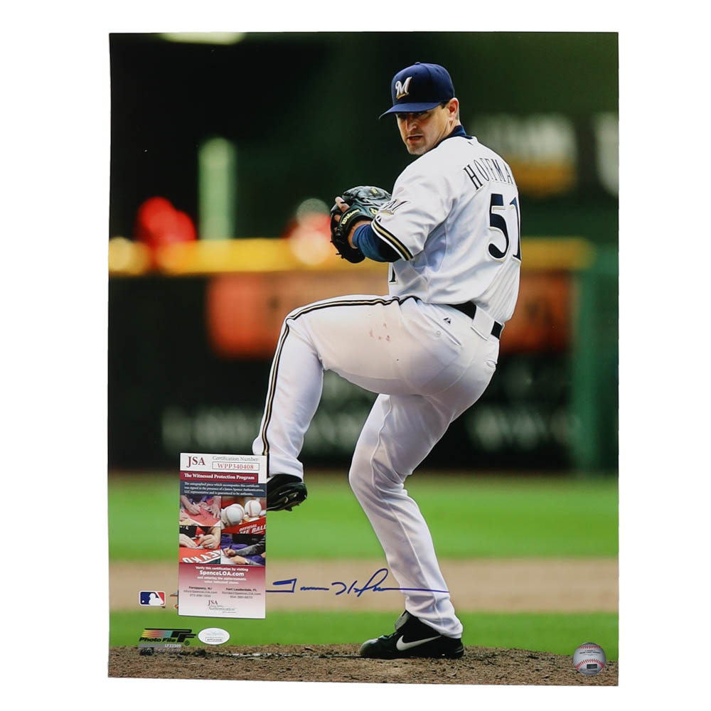 Trevor Hoffman Signed Padres 16x20 Photo (JSA) at PristineAuction.com Trevor Hoffman Signed Padres 16x20 Photo (JSA) at PristineAuction.com