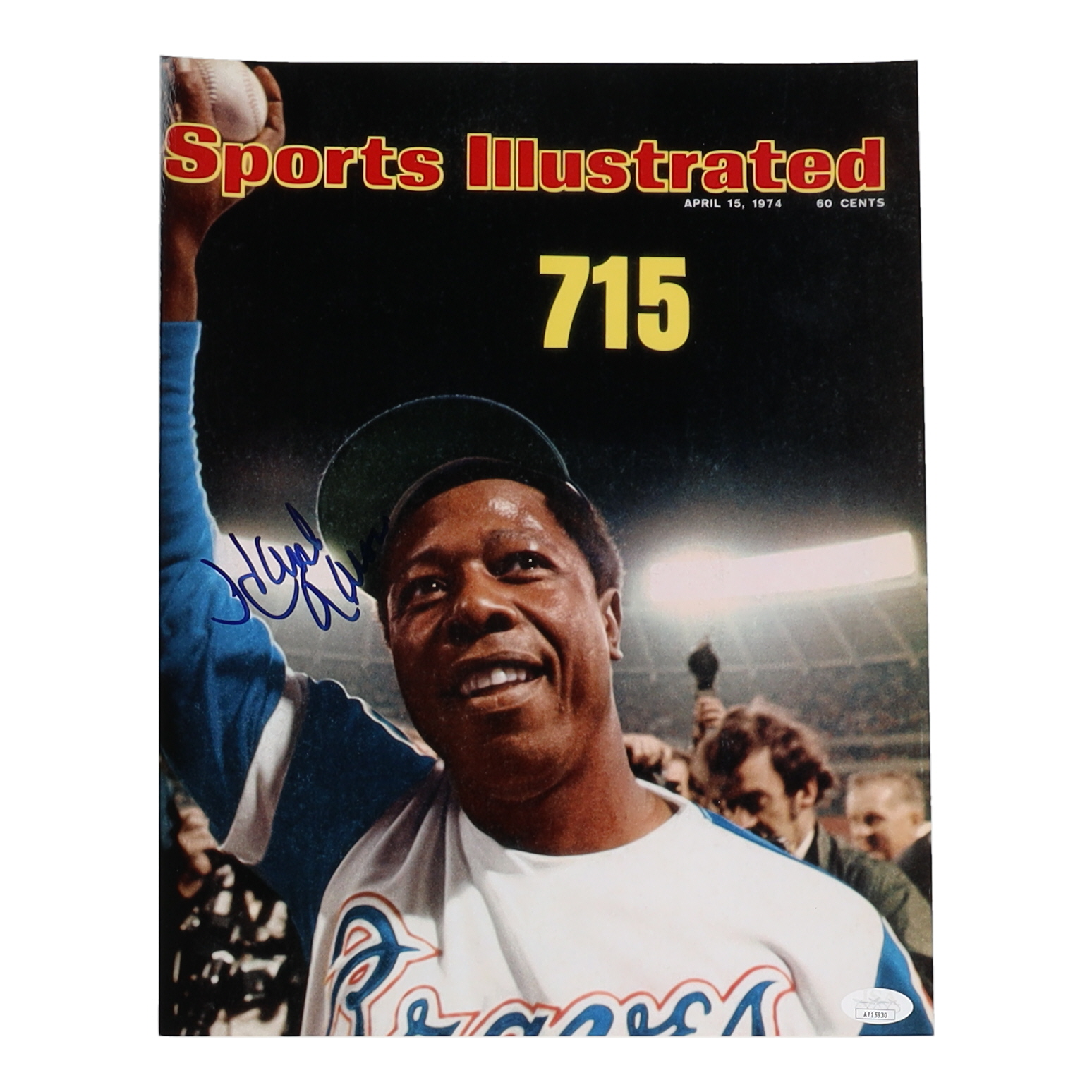 Hank Aaron Signed Braves 11x14 Magazine Cover Photo (JSA) at PristineAuction.com Hank Aaron Signed Braves 11x14 Magazine Cover Photo (JSA) at PristineAuction.com