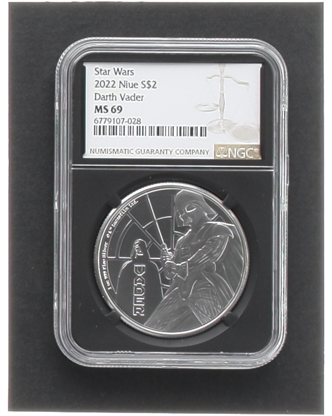 2022-S Niue Star Wars Darth Vader Two Dollar Coin (NGC MS69) at PristineAuction.com 2022-S Niue Star Wars Darth Vader Two Dollar Coin (NGC MS69) at PristineAuction.com