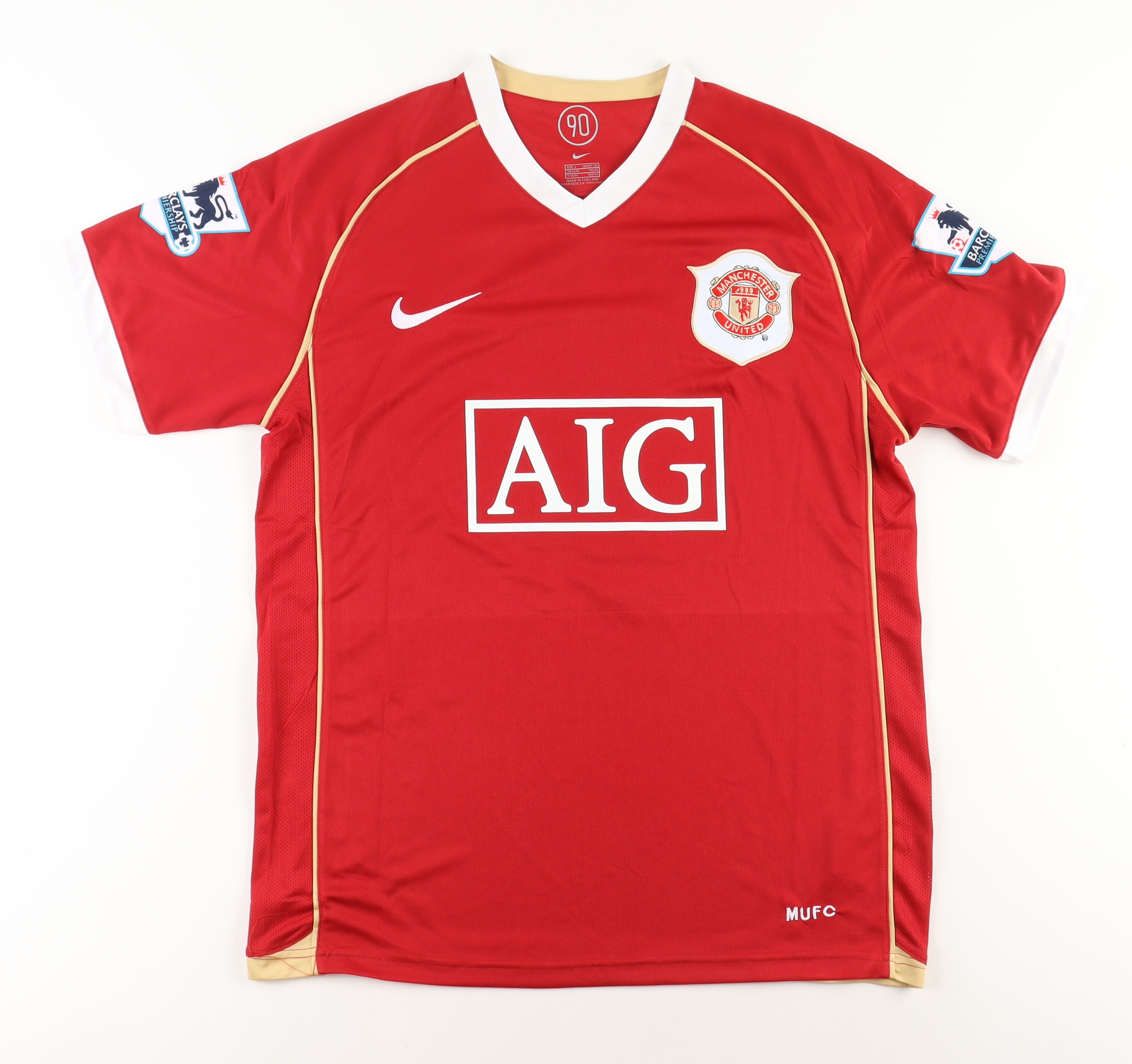 Cristiano Ronaldo Signed Manchester United Jersey (Beckett) at PristineAuction.com Cristiano Ronaldo Signed Manchester United Jersey (Beckett) at PristineAuction.com