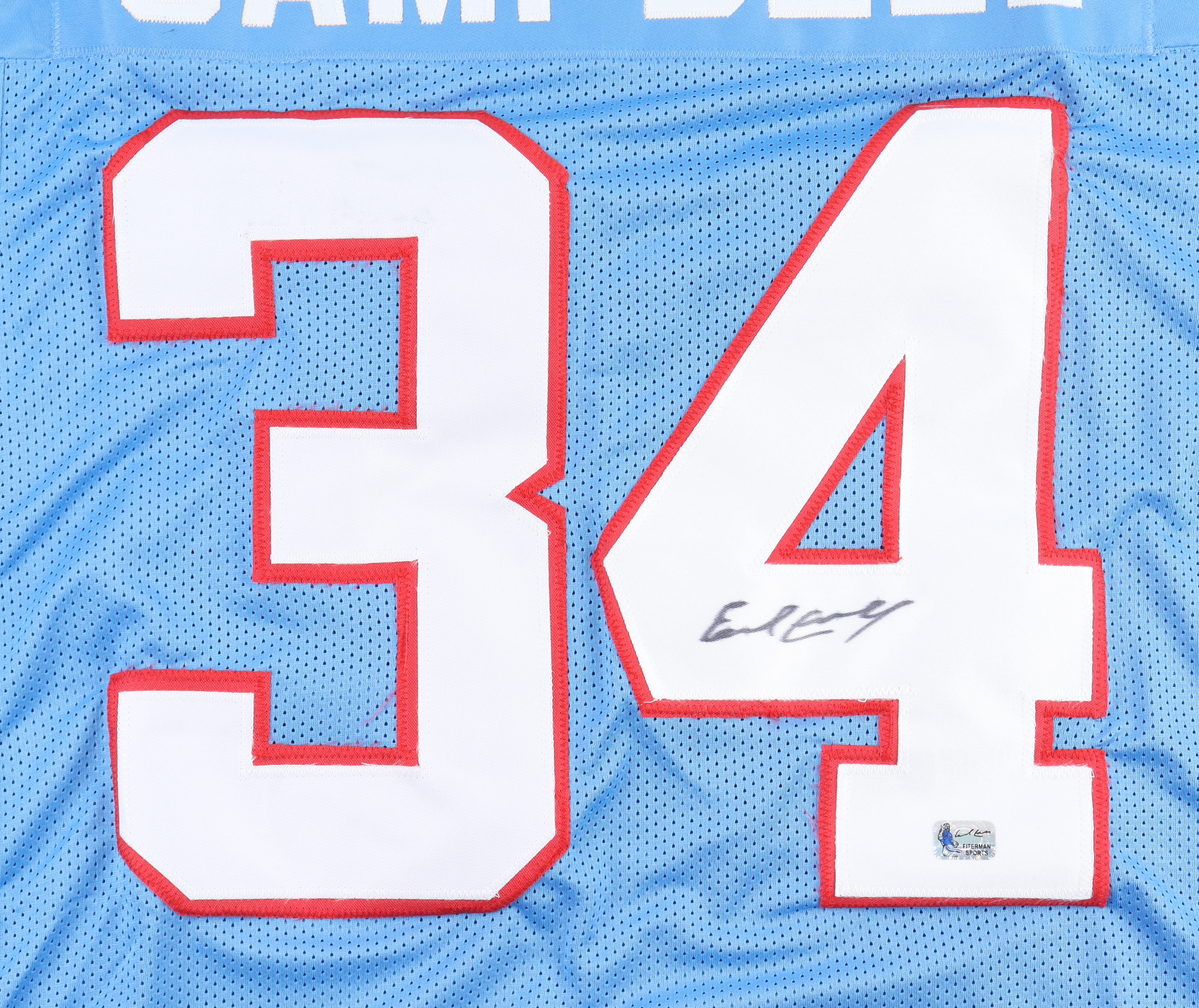 Earl Campbell Signed Jersey (Campbell) at PristineAuction.com Earl Campbell Signed Jersey (Campbell) at PristineAuction.com