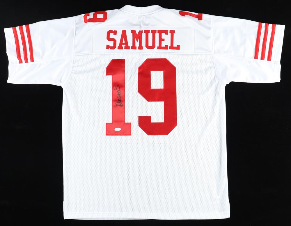 Deebo Samuel Signed Jersey (JSA) at PristineAuction.com Deebo Samuel Signed Jersey (JSA) at PristineAuction.com