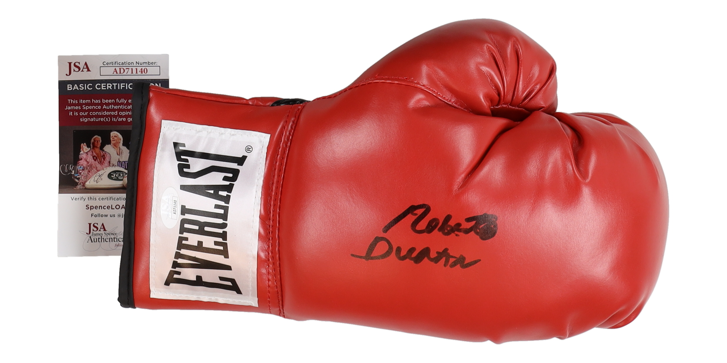 Roberto Duran Signed Everlast Boxing Glove (JSA) at PristineAuction.com Roberto Duran Signed Everlast Boxing Glove (JSA) at PristineAuction.com