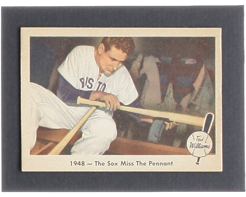 Sox Miss Pennant 1959 Fleer Ted Williams #35 at PristineAuction.com Sox Miss Pennant 1959 Fleer Ted Williams #35 at PristineAuction.com