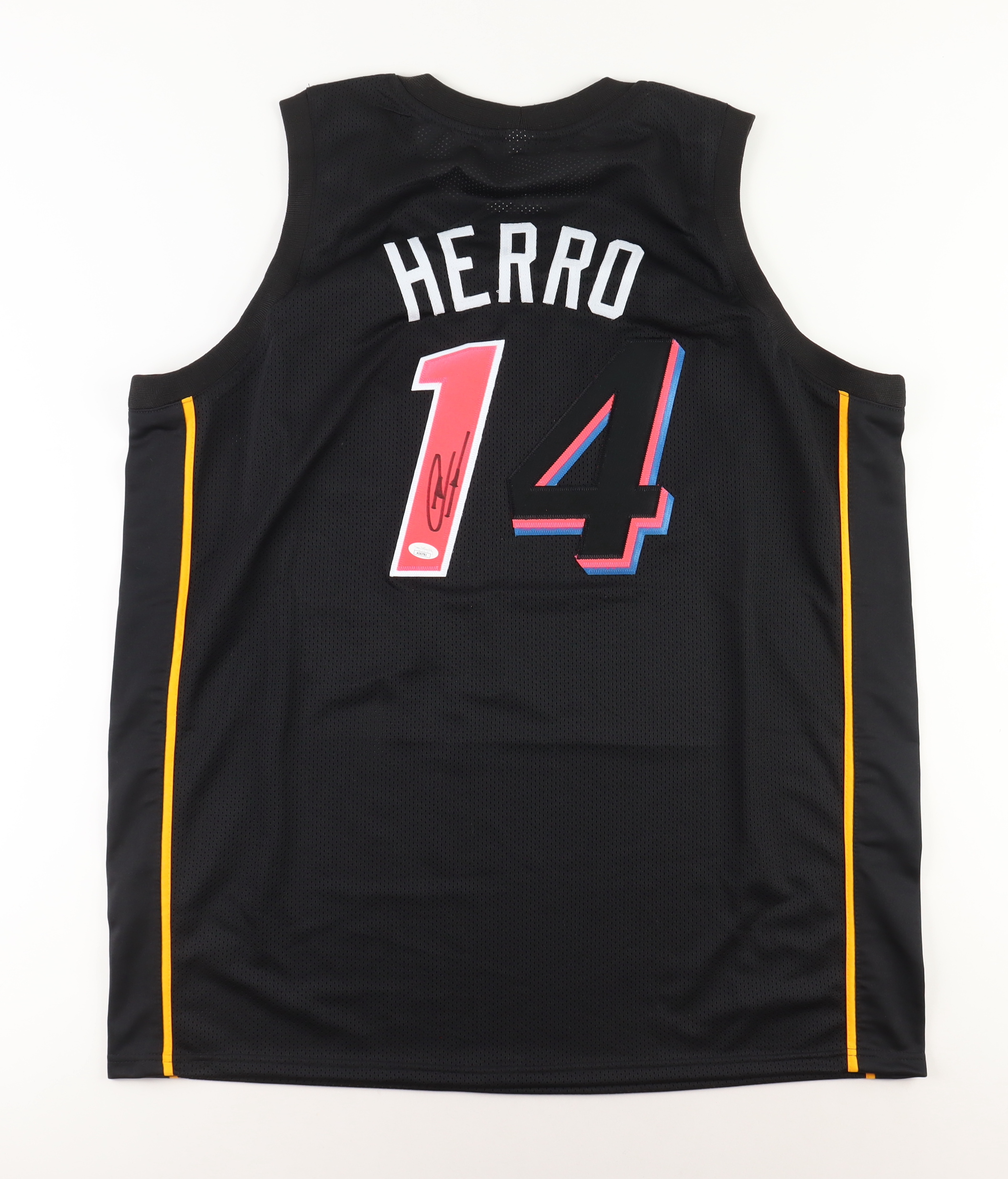Tyler Herro Signed Jersey (JSA) at PristineAuction.com Tyler Herro Signed Jersey (JSA) at PristineAuction.com