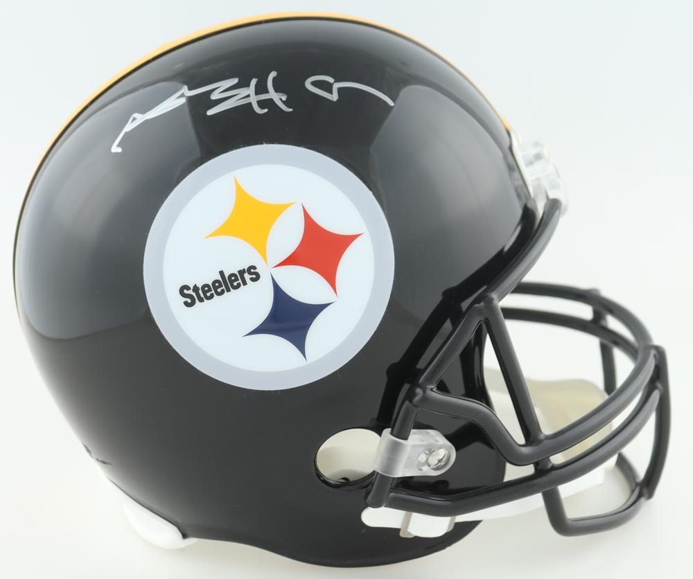 Antonio Brown Signed Steelers Full-Size Helmet (JSA) at PristineAuction.com Antonio Brown Signed Steelers Full-Size Helmet (JSA) at PristineAuction.com