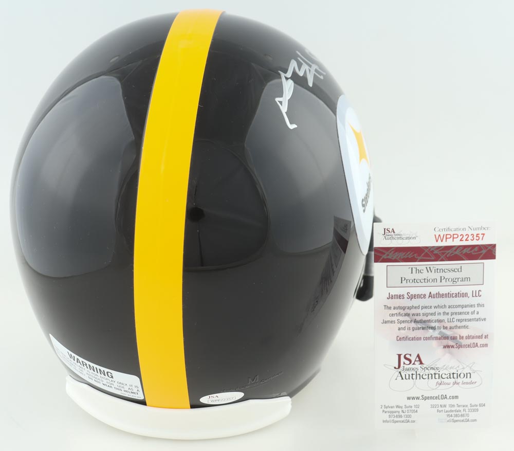 Antonio Brown Signed Steelers Full-Size Helmet (JSA) at PristineAuction.com Antonio Brown Signed Steelers Full-Size Helmet (JSA) at PristineAuction.com