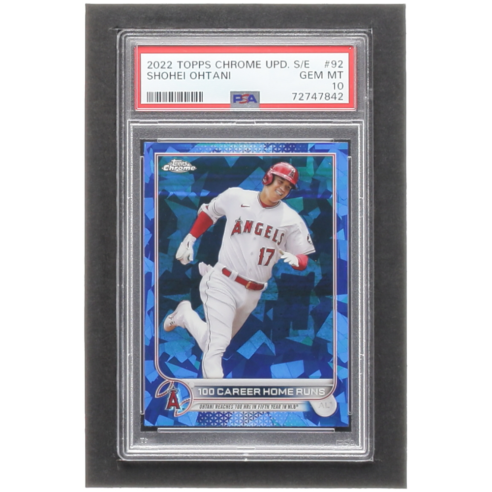 SHOHEI OHTANI TOPPS 2022 VALUE visual data 5