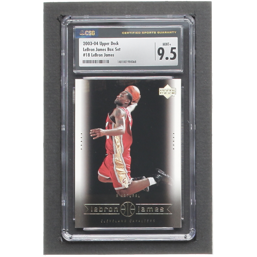 2008 upper deck lebron james