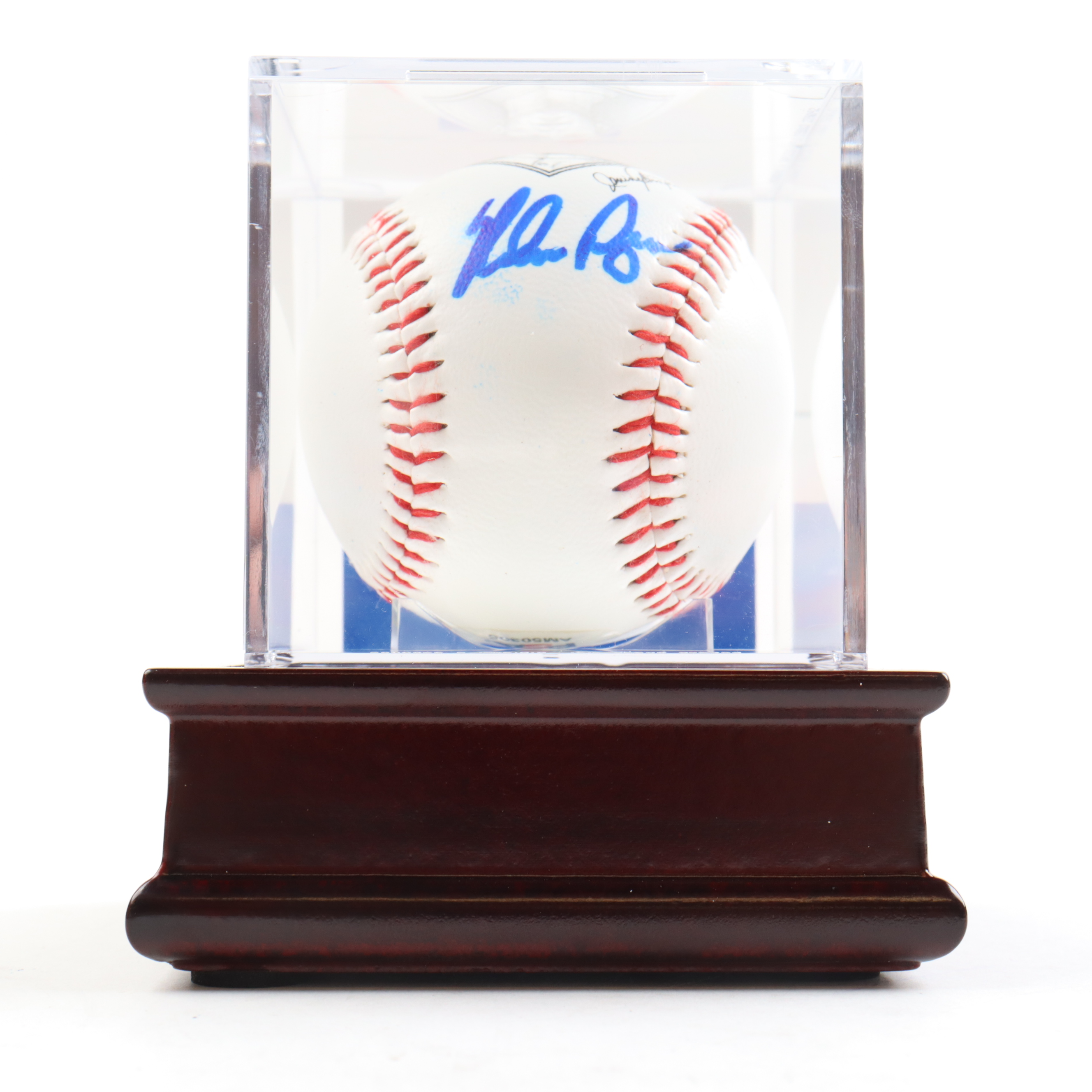 Nolan Ryan Signed Commemorative Baseball with Display Case (PSA) at PristineAuction.com Nolan Ryan Signed Commemorative Baseball with Display Case (PSA) at PristineAuction.com