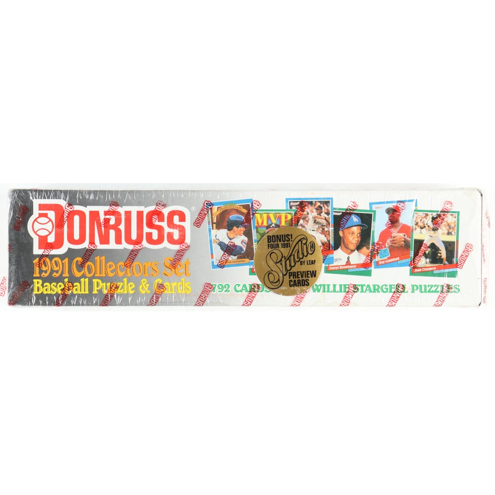 1991 Donruss Baseball Factory Set with (792) Cards at PristineAuction.com