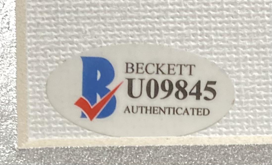 Post Malone Signed Custom Framed Cut Display (Beckett) at PristineAuction.com Post Malone Signed Custom Framed Cut Display (Beckett) at PristineAuction.com