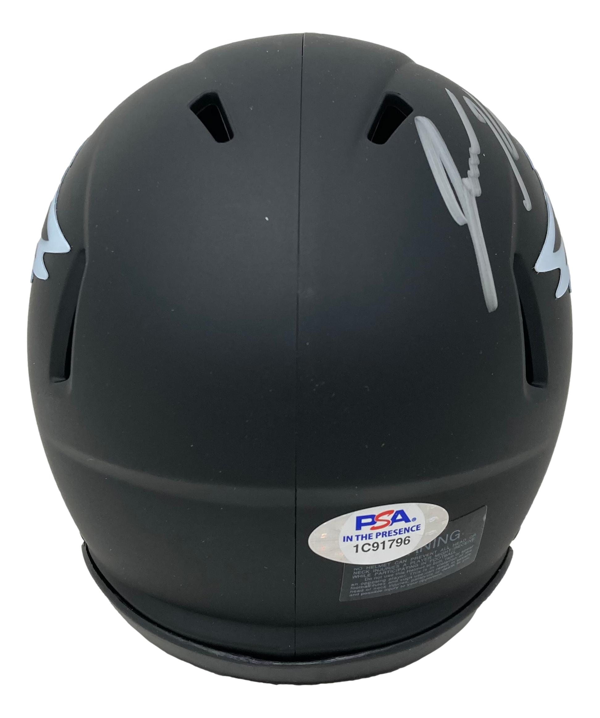 Jason Kelce Signed Eagles Eclipse Alternate Speed Mini Helmet (PSA) at PristineAuction.com Jason Kelce Signed Eagles Eclipse Alternate Speed Mini Helmet (PSA) at PristineAuction.com