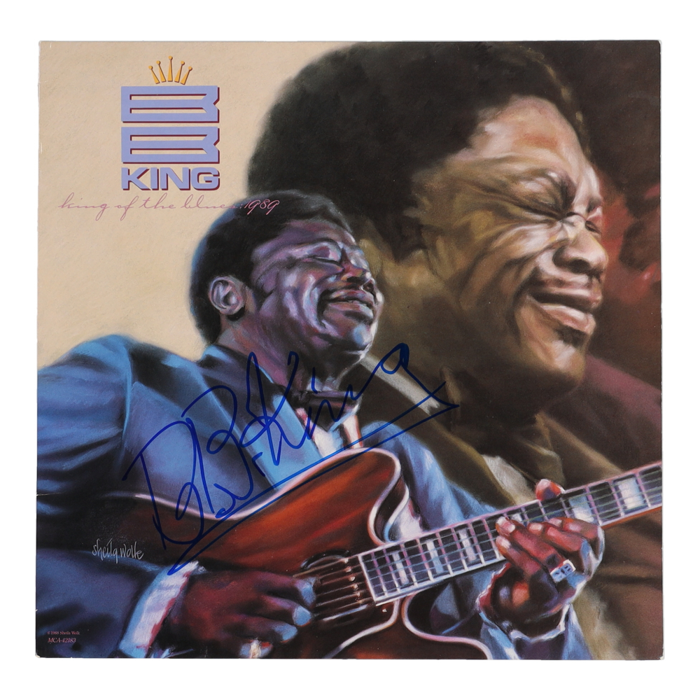 B.B. King Signed 1989 