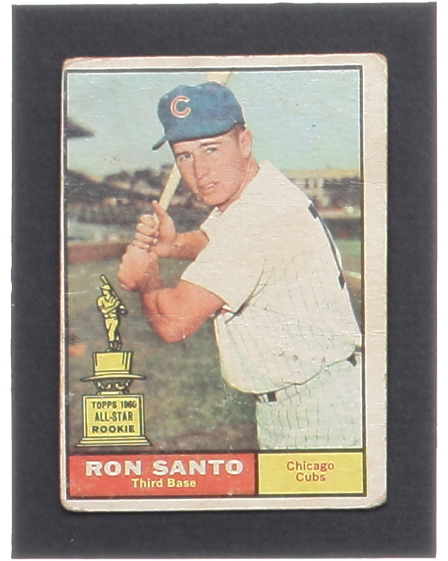 Ron Santo 1961 Topps #35 RC at PristineAuction.com Ron Santo 1961 Topps #35 RC at PristineAuction.com