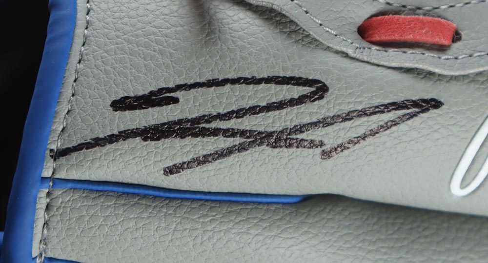 Ronald Acuna Jr. Signed Baseball Glove (Acuna Jr.) at PristineAuction.com Ronald Acuna Jr. Signed Baseball Glove (Acuna Jr.) at PristineAuction.com