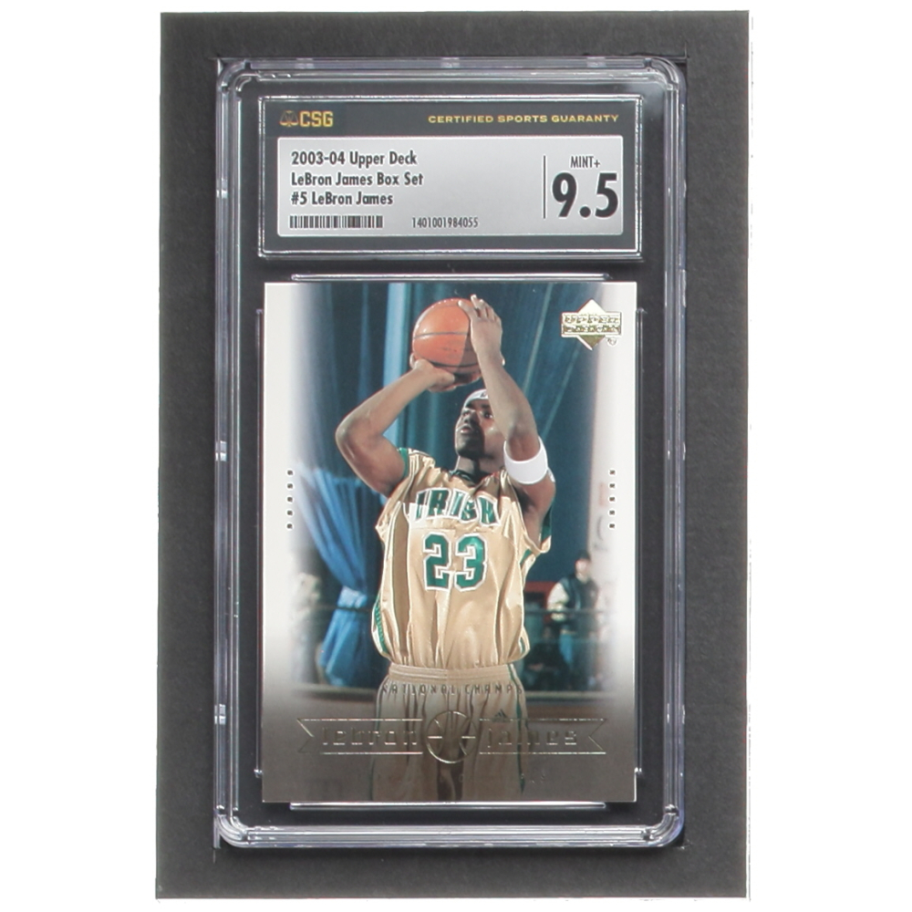 upper deck collectibles lebron james