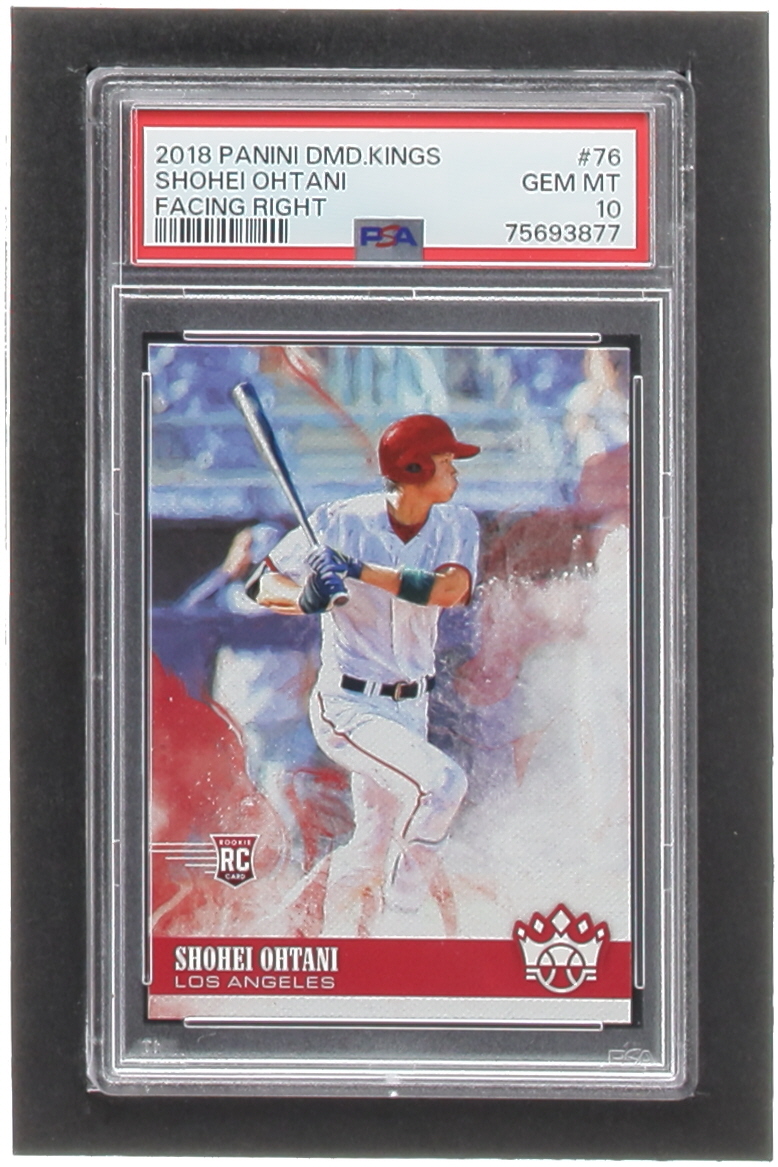 Shohei Ohtani 2018 Diamond Kings #76 RC (PSA 10) at PristineAuction.com Shohei Ohtani 2018 Diamond Kings #76 RC (PSA 10) at PristineAuction.com