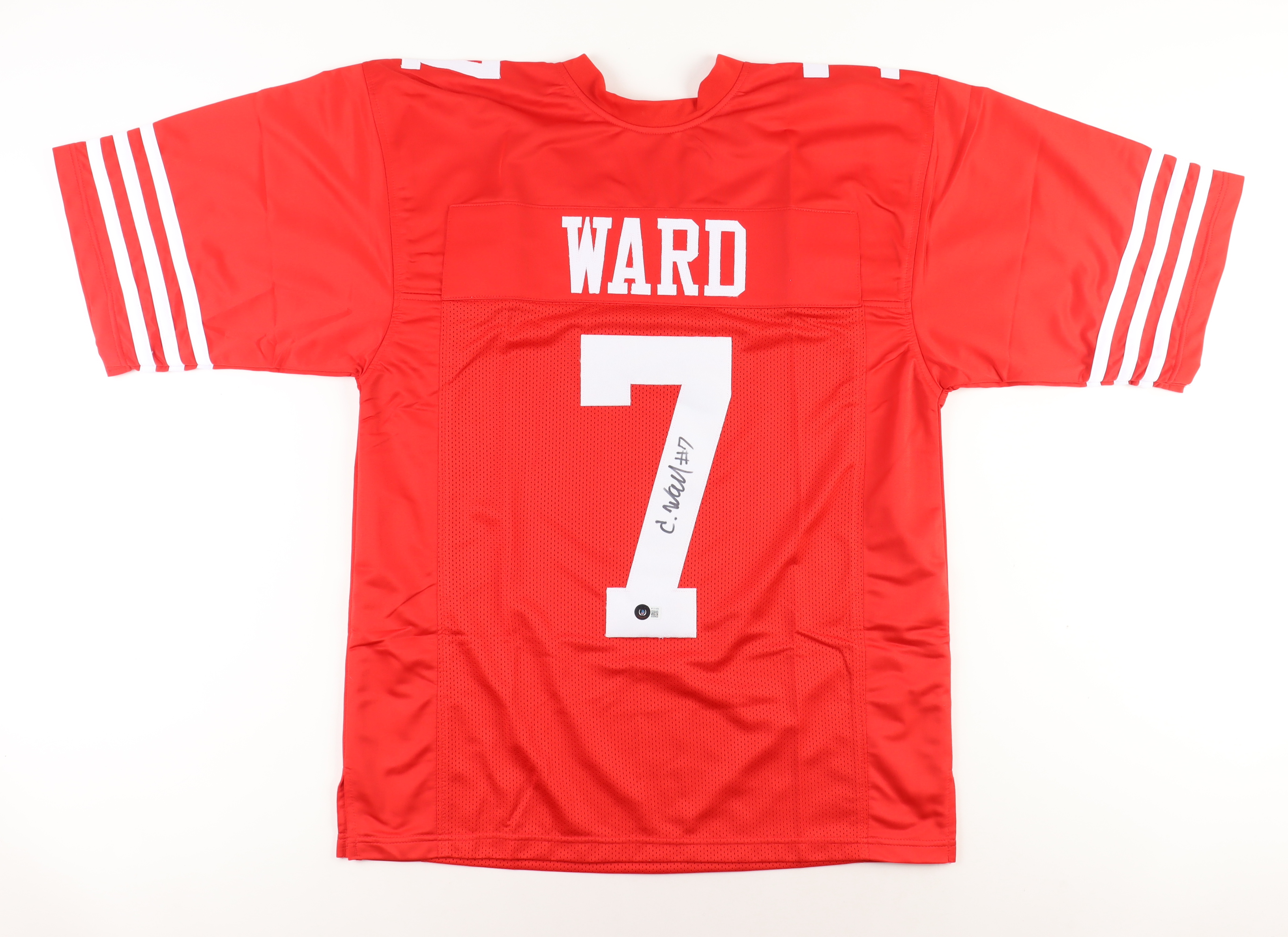 Charvarius Ward Signed Jersey (Beckett) at PristineAuction.com Charvarius Ward Signed Jersey (Beckett) at PristineAuction.com